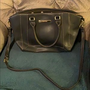 🌺Ann Klein navy blue satchel ! PRICE FIRM